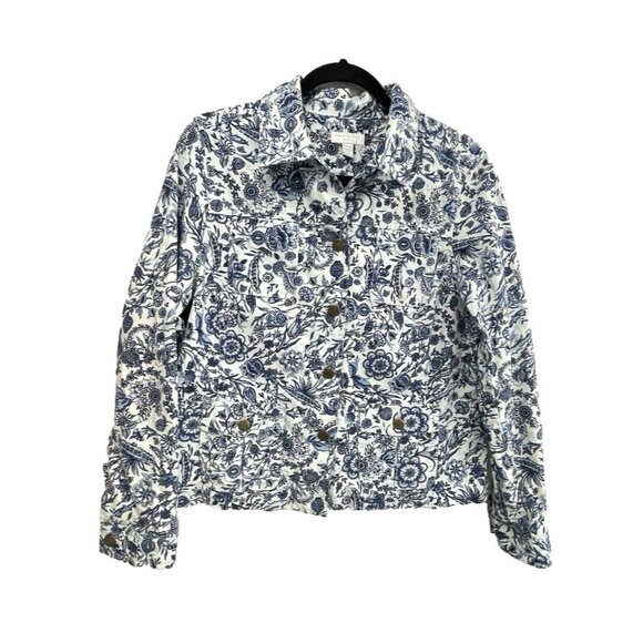 Charter Club Women's Plus Button Front Shirt Pink Size 4X main image 0